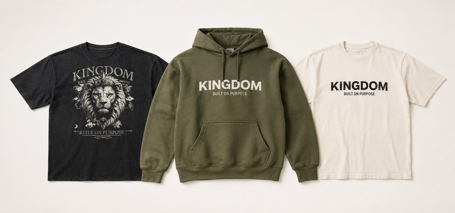 Kingdom Mentality drop assortment